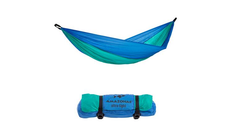 Amazonas Adventure Ultralight Travel Hammock – Ice Blue