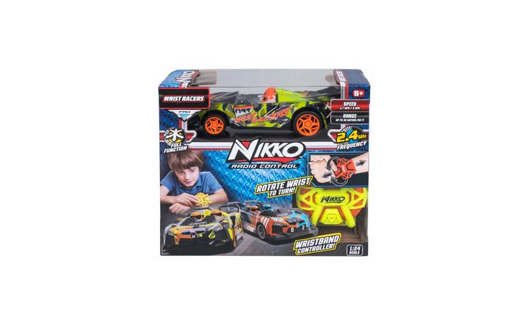 Nikko Wrist Racers Remote Control Car - Neon Camo Green