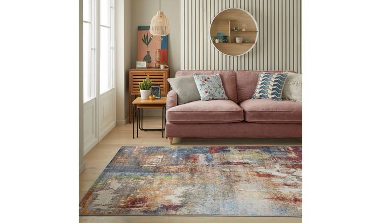 Mega Flooring Multi Modern Abstract Rug - 160 x 230cm