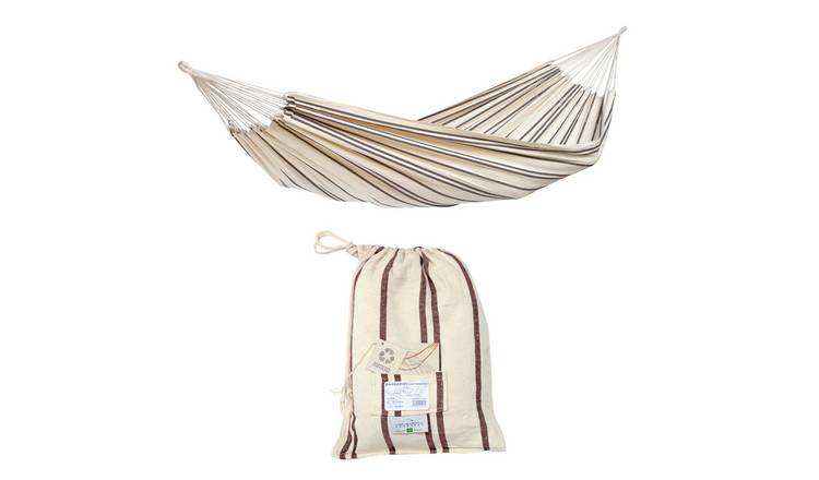 Amazonas Barbados Double Brazilian Cotton Hammock – Cappuccino