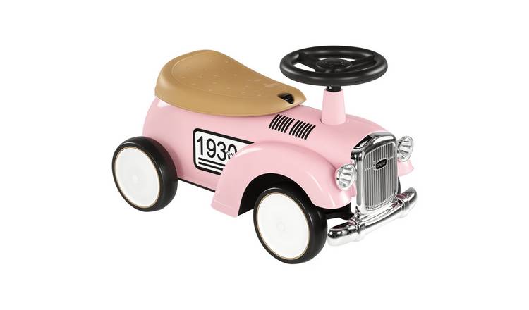 AIYAPLAY Foot To Floor Slider With Steering Wheel - Pink
