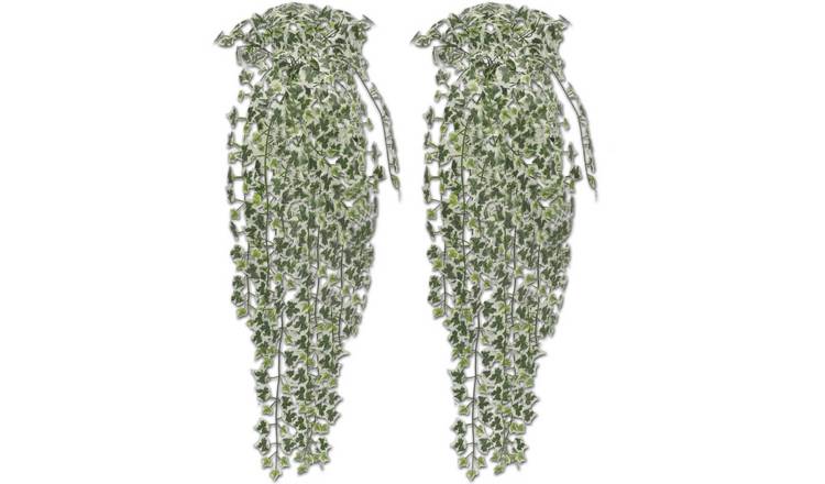 Walplus Pack of 2 Artificial Ivy Bush - GREEN - 90 cm