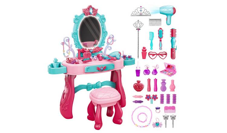 deAO Dressing Vanity Table Set Toy - Pink