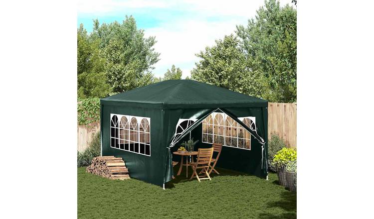Walplus 3 x 4 m Garden Party Tent - Green