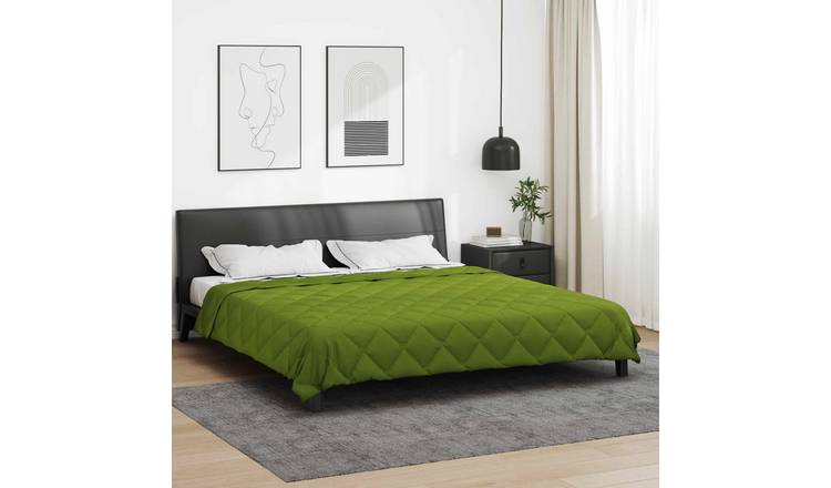 Walplus Full Year Duvet Microfibre - Green - 200 x 200 cm