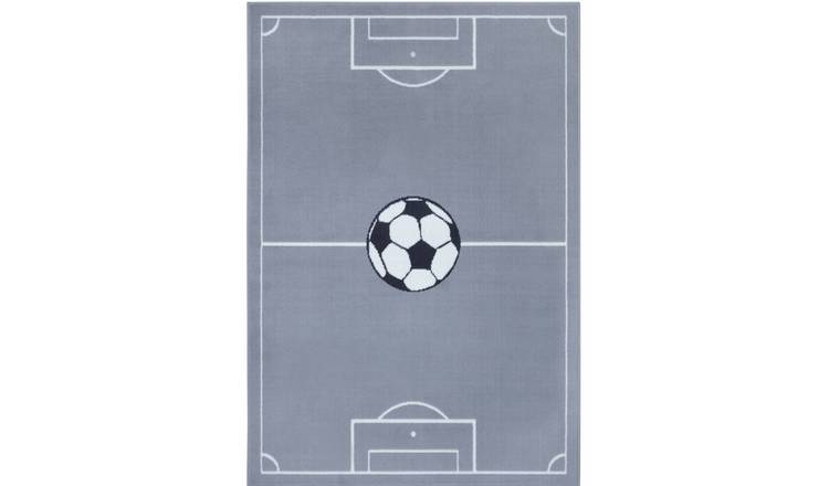 Hanse Home Grey Children Estadio Football Rug - 80 x 150cm