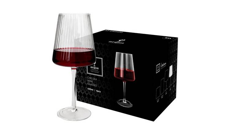 Argon Tableware Chelsea Optic Crystal Red Wine Glasses -  Pack of 24