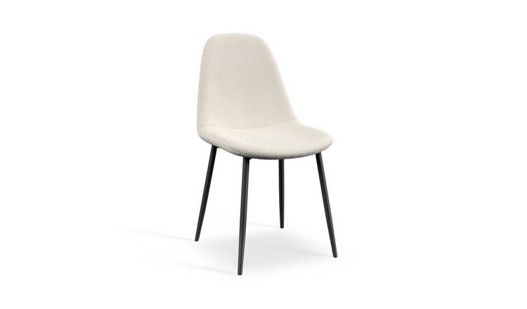 Furniture Online Maya Set Of 4 Metal Dining Chair – Ivory