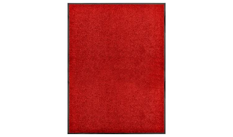 Walplus Polyamide Doormat - Red - 120 x 90 cm