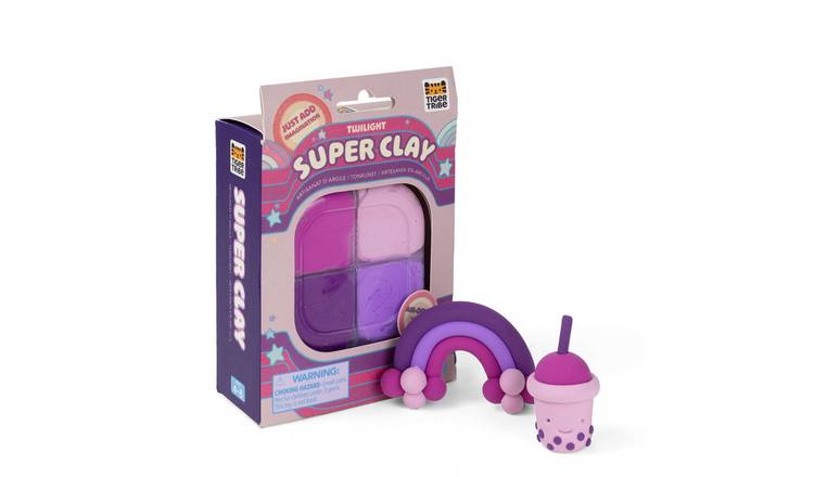 Tiger Tribe Super Clay Twilight Purple - 4 Years +