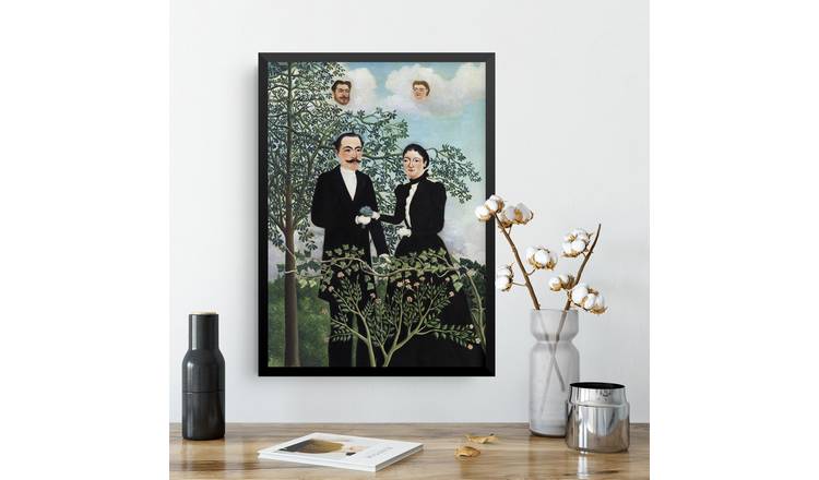 Henri Rousseau Past And Present Philosophical Thought Framed Art Print - A3