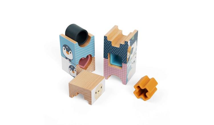 Bigjigs Toys Arctic Tower Puzzle - 12 Months +