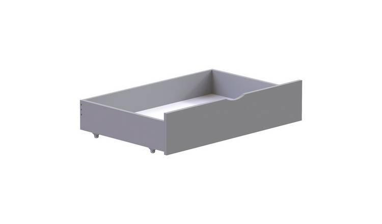 Junior Vida Libra 2x Wooden Underbed Drawers - Grey