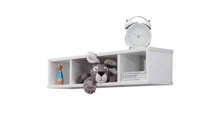 Noa & Nani Shelving Unit Wall Mounted Cube - White