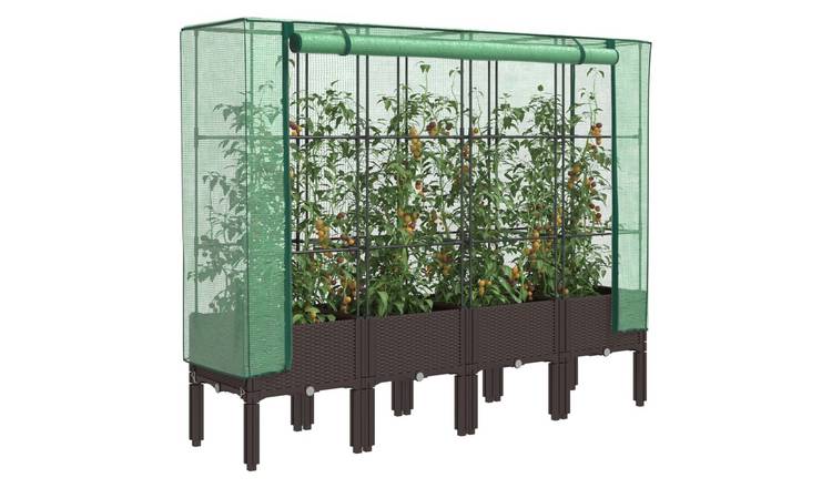 Walplus Steel Raised Garden Bed - 160 x 40 x 140 cm