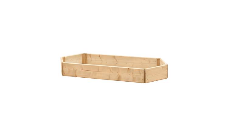 Greena Extended Hexagonal Wooden Raised Bed 90 x 30cm, 1 Tier