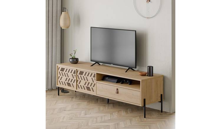 Decortie Dionysos Particleboard TV Unit - Oak