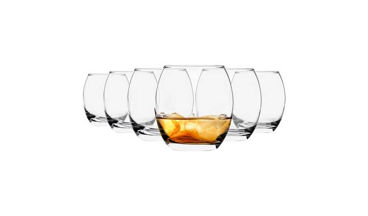 LAV Empire Whiskey Glasses - Clear - Pack of 6