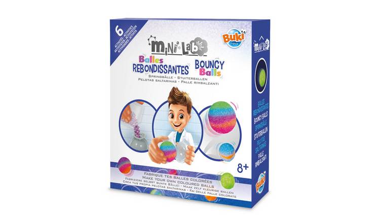 Buki Mini Lab Make Your Own Bouncy Balls Science Set - Age 8+
