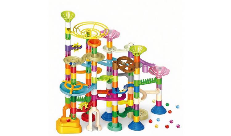 deAO Marble Run Toy 150 Piece Set