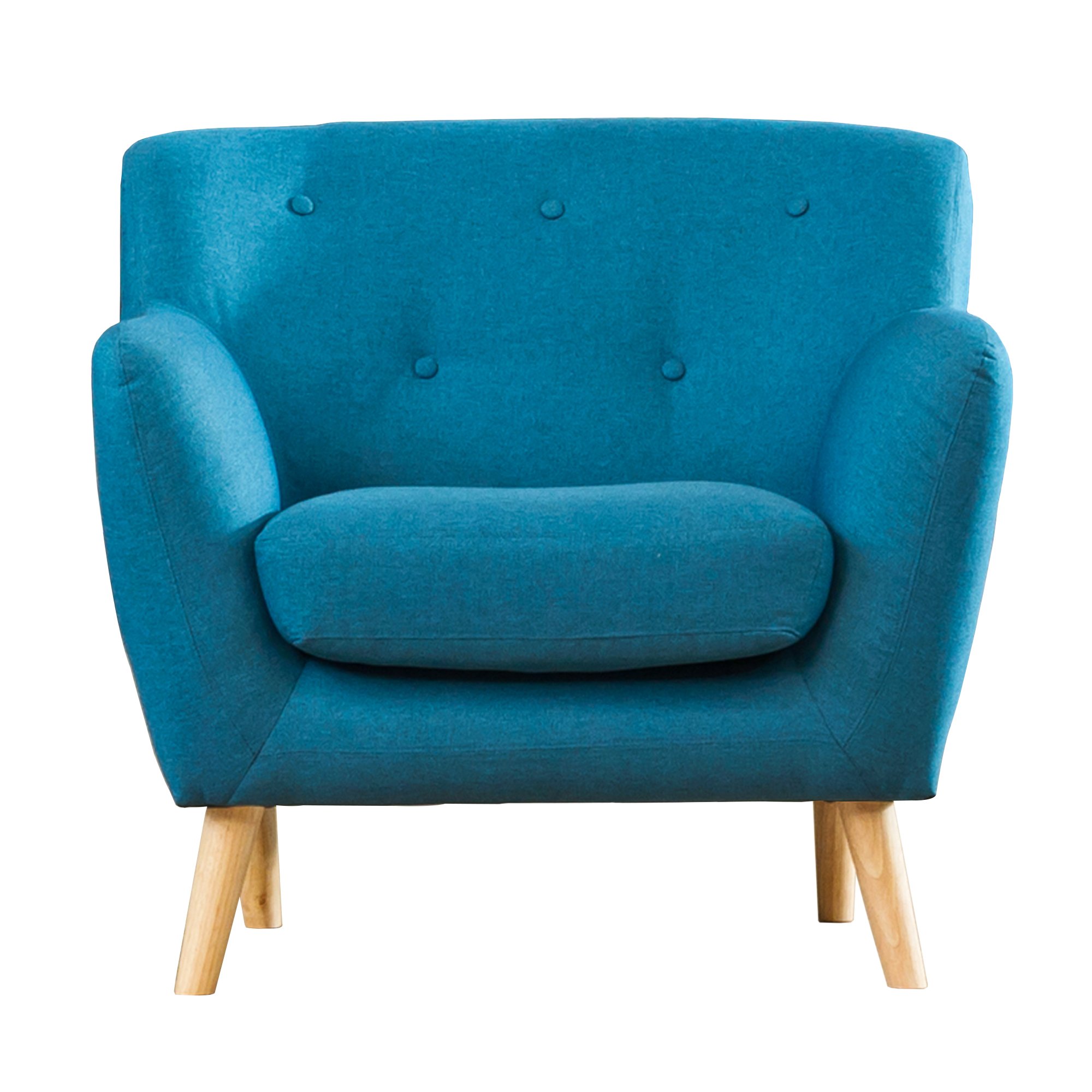 Artemis Home Lynwood  Fabric Armchair - Teal - Image 2