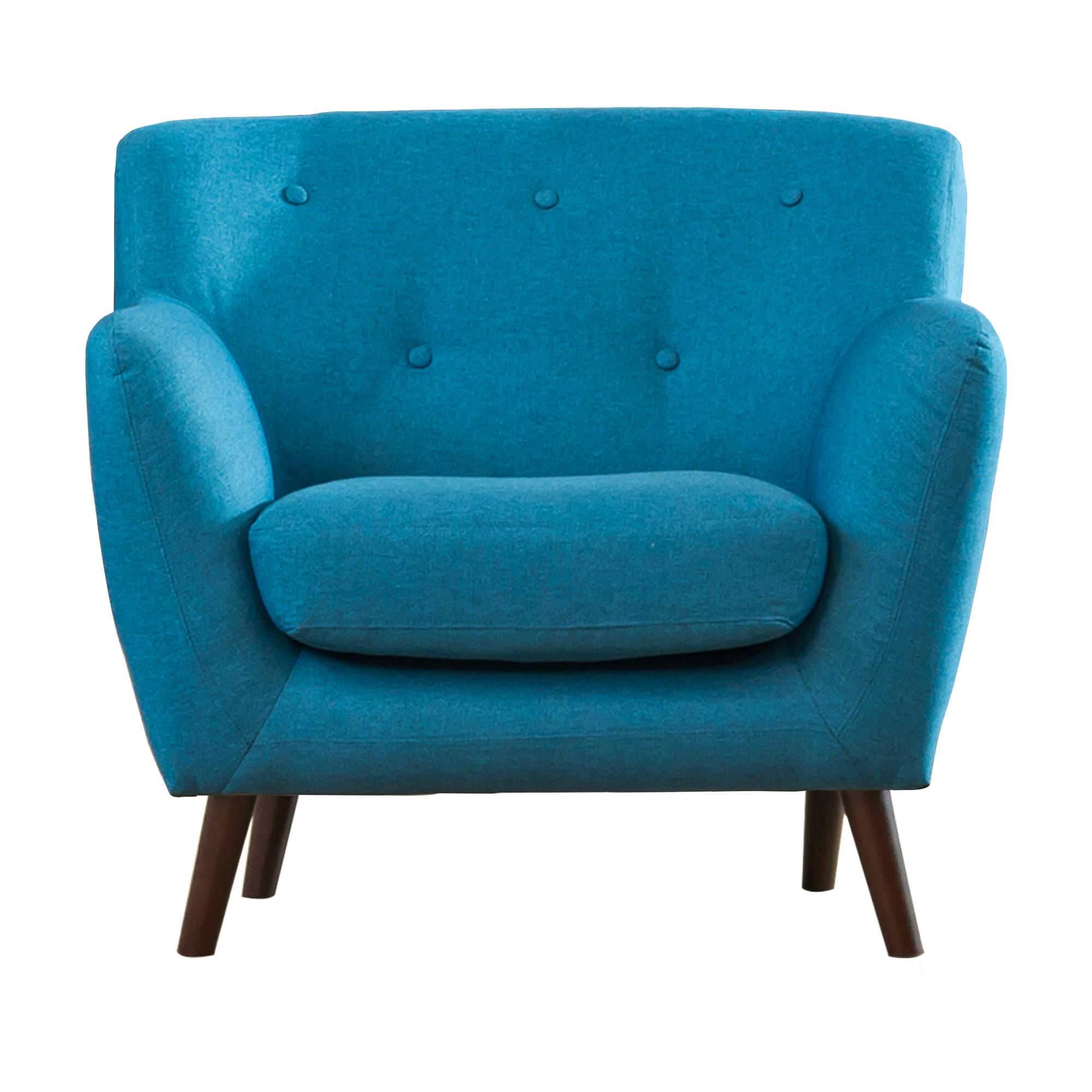 Artemis Home Lynwood  Fabric Armchair - Teal - Image 3
