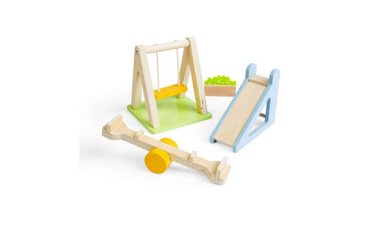 Bigjigs Toys Garden Set for Dollshouse - 3 Years +