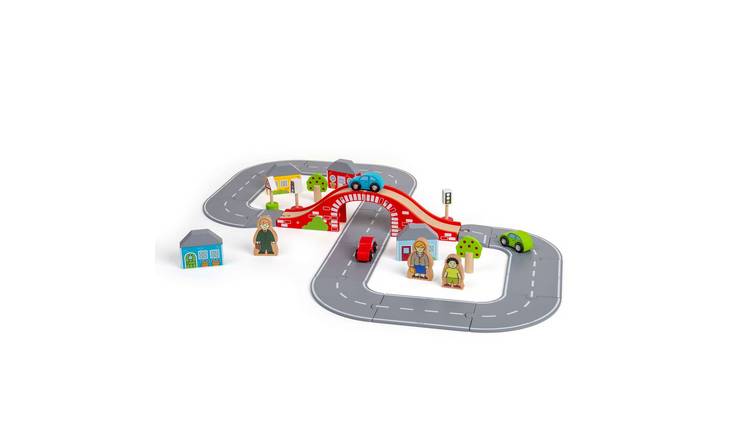 Bigjigs Rail Figure of Eight Roadway - 3 Years +