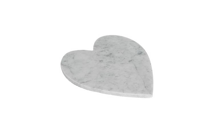 Argon Tableware Heart Marble Cheese Board
