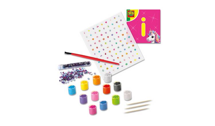 SES Creative Unicorn Nail Designer Craft Set