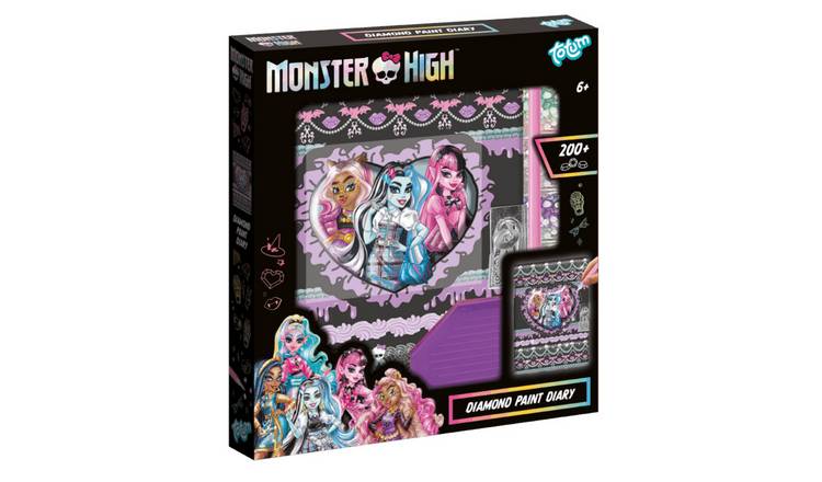 Totum Monster High Diamond Paint Diary Craft Set