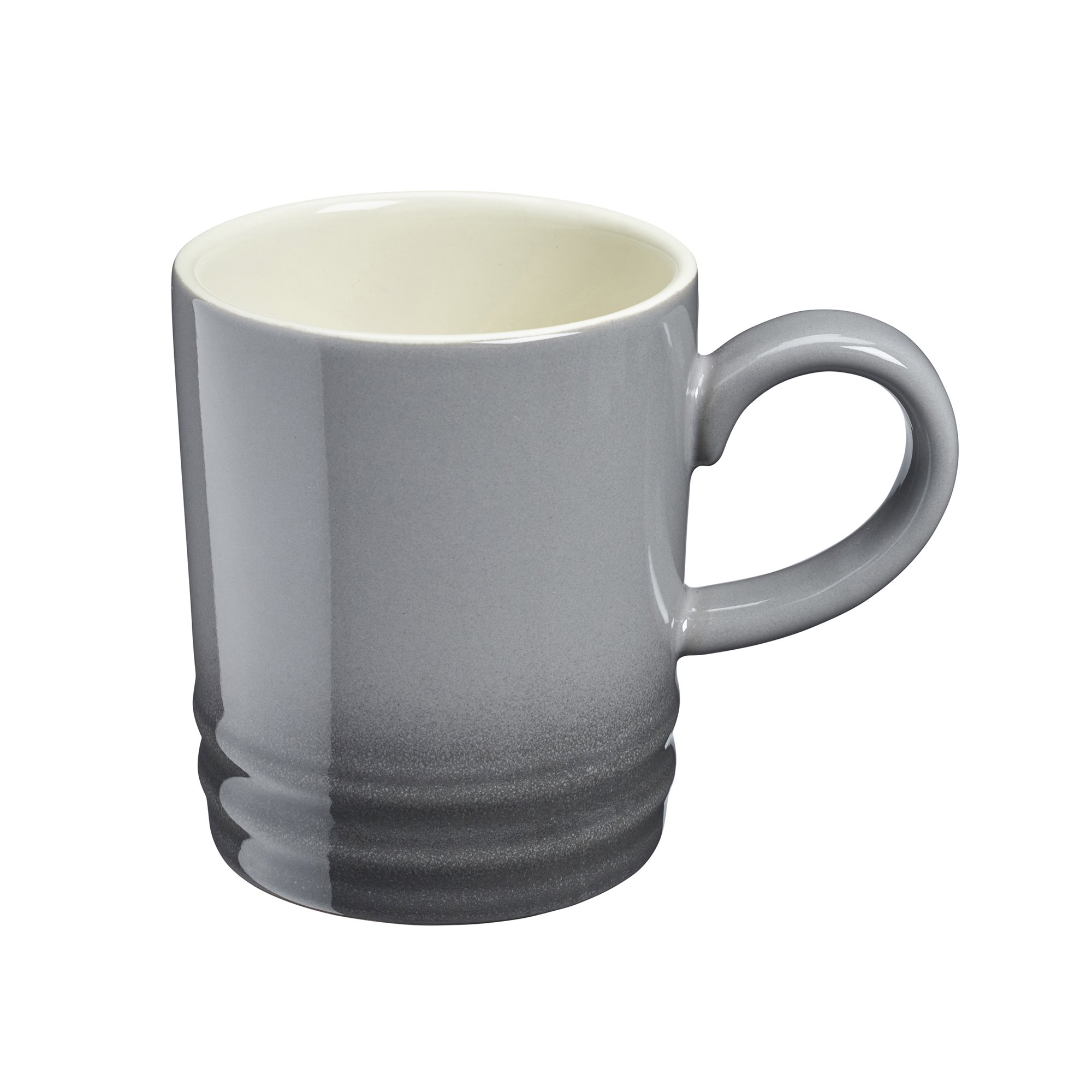 Cooks Professional Set of 4 Stoneware Tea Coffee Mugs 350ml - Grey - Image 2
