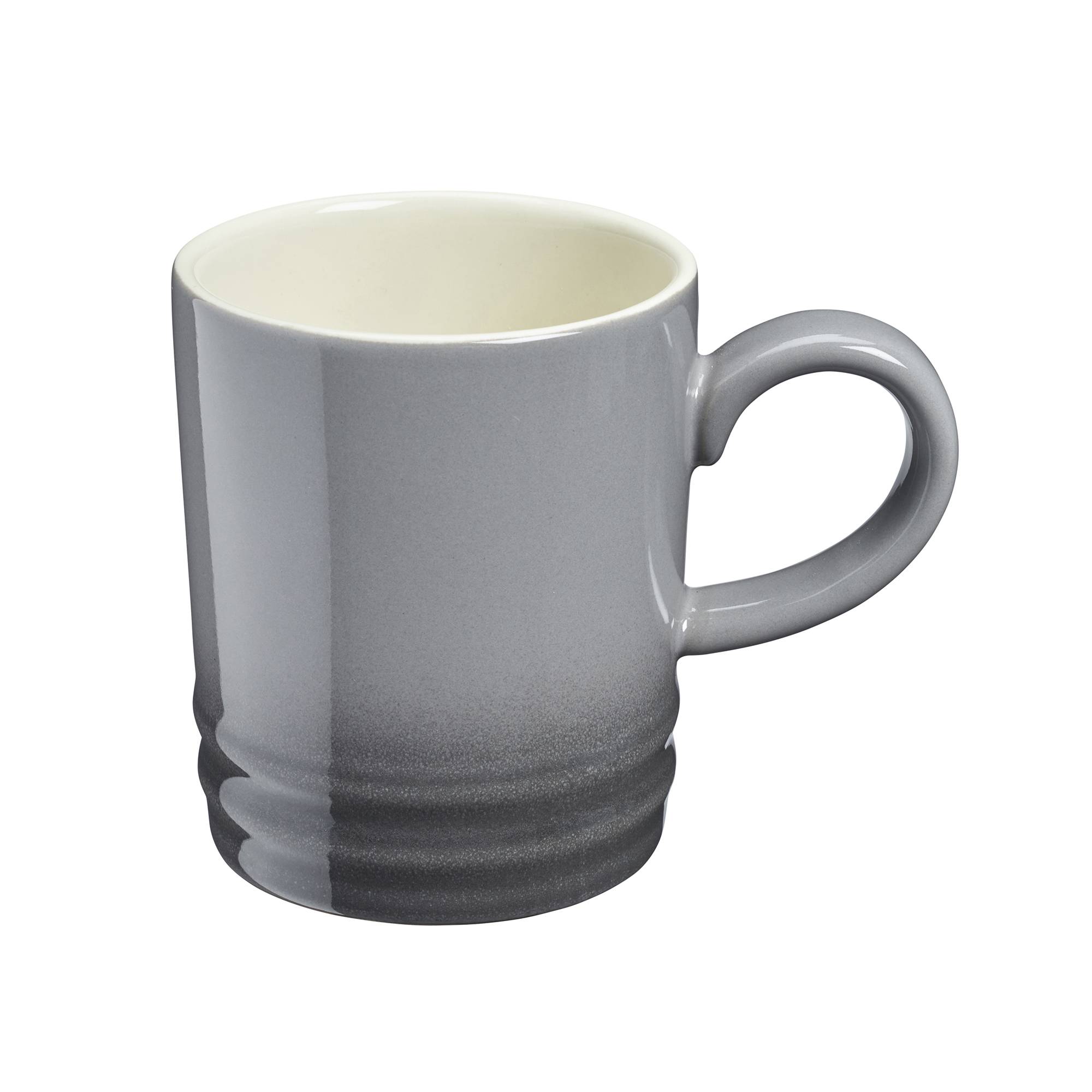 Cooks Professional Set of 4 Stoneware Tea Coffee Mugs 350ml - Grey - Image 2