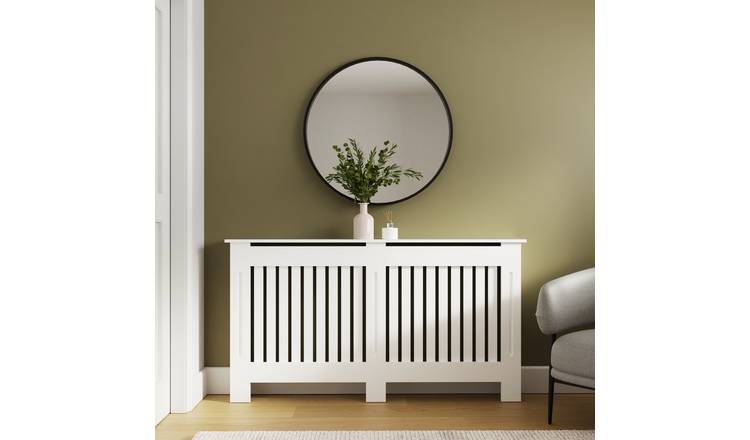 GFW Harrison Large Radiator Cover - White