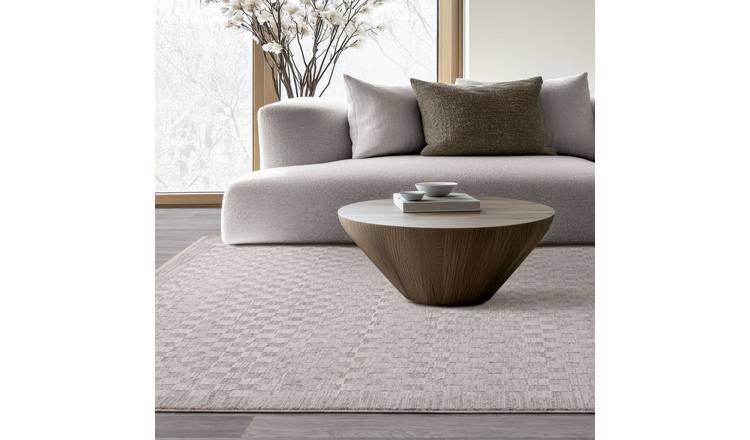 Mega Flooring Silver Modern Abstract Rug - 120 x 160cm