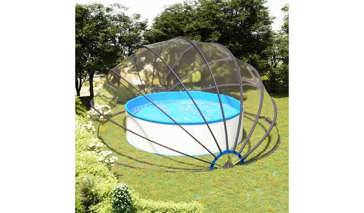 Walplus PVC Pool Dome - 559 x 275 cm