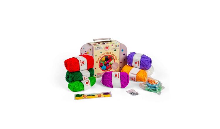 Buttonbag Pompom Suitcase - 8 Years +