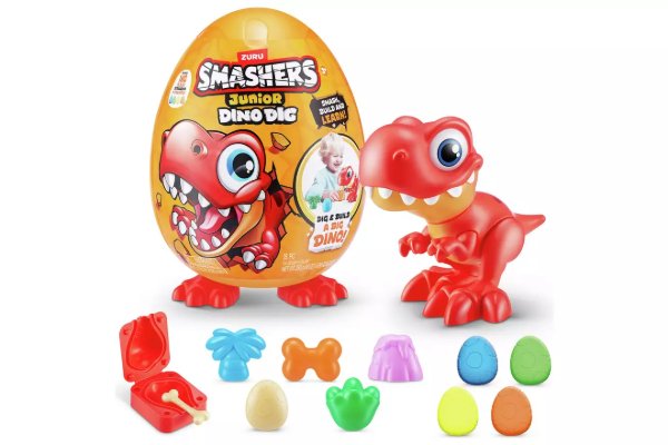 A dinosaur egg toy.