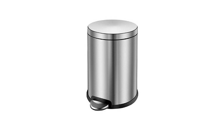 Cosmic Architect Waste Bin - Brushed Stainless Steel