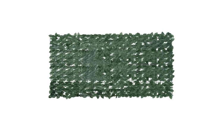Walplus Balcony Screen - Dark Green - 200 x 100 cm