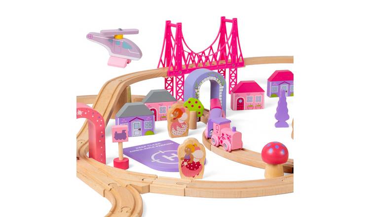 Bigjigs Rail Fairy Town Train Set - 3 Years +