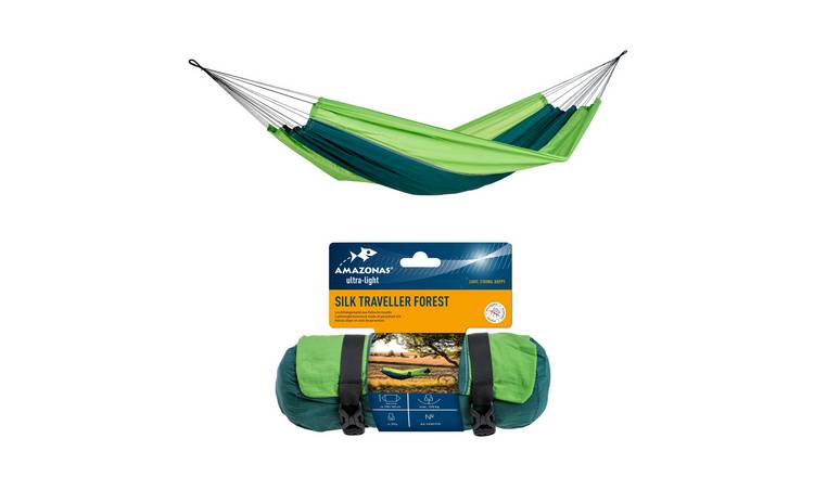 Amazonas Silk Traveller Ultralight Travel Hammock – Forest