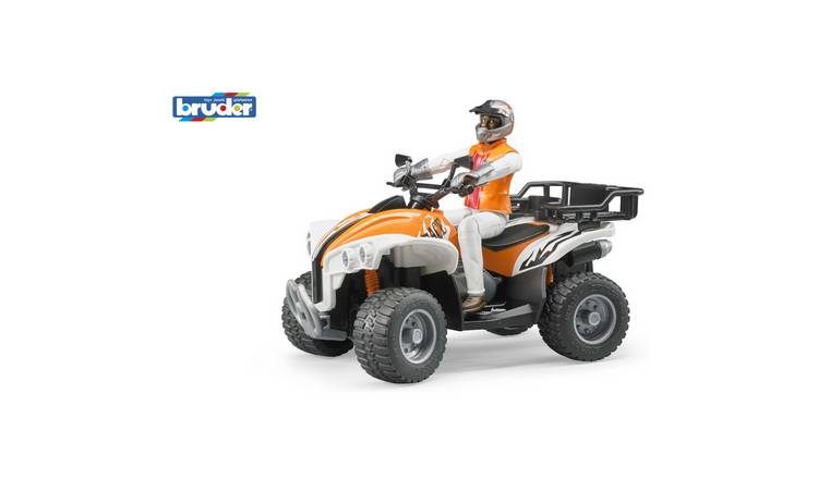 Bruder BWorld 1:16 Quad with Driver - Orange