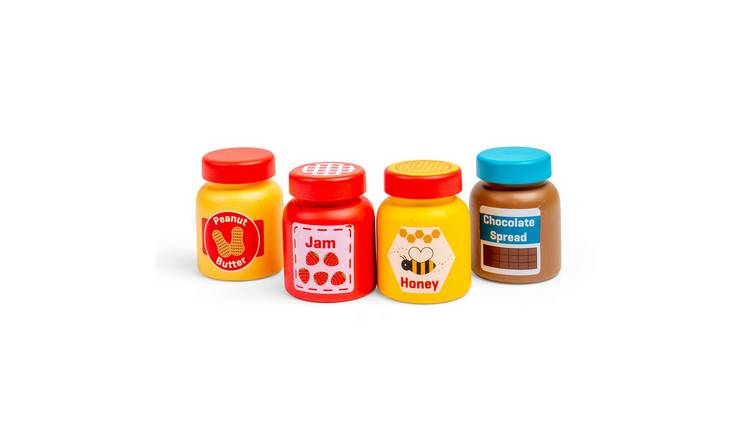 Bigjigs Toys Jars & Spreads - 18 Months +