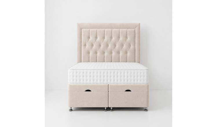 Comfy Deluxe  Cassie 3ft Single  End Lift Ottoman Bed Set - Coffee