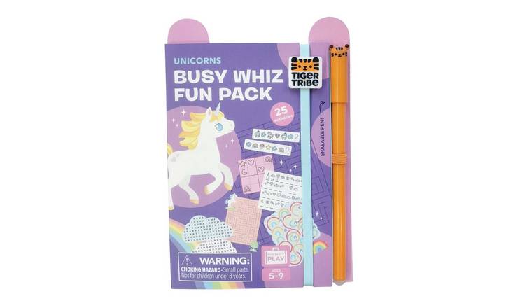 Tiger Tribe Busy Whiz Fun Pack Unicorns Refill - 3 Years +