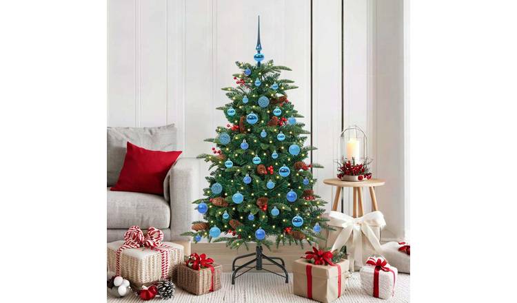 Walplus PVC Artificial Christmas Tree - Green - 100 x 100 cm