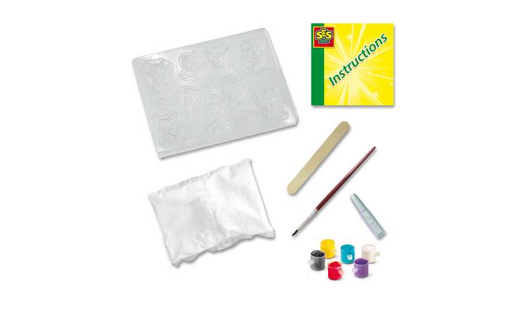 SES Creative Fantasy Figures Casting and Painting Craft Set - Age 5+