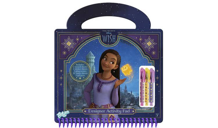 Totum Disney Wish Designer Activity Book Craft Set - Age 3+