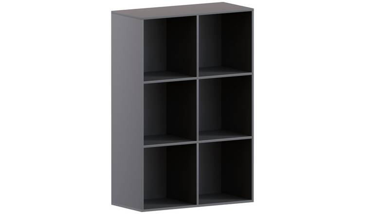Vida Designs Durham 2x3 Cube Storage Unit - Black